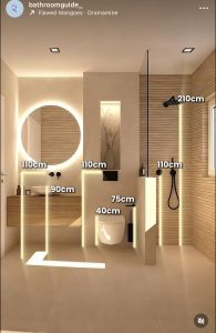 Mirror Size Bathroom