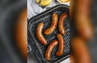 Bratwurst in Air Fryer
